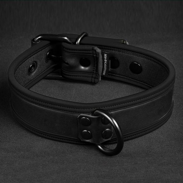 Neo Puppy Collar Black/Black Mr-S-Leather 11859