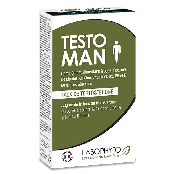 Stimulateur de testoterone testoman 60 gelules Labophyto 15485