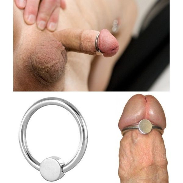 Penis Head Glans Ring With Pressure Point Dark-Line 24153