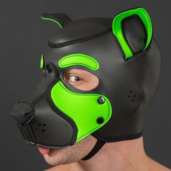 NEO FRISKY Puppy Hood Verde Lime Mr-S-Leather 32379