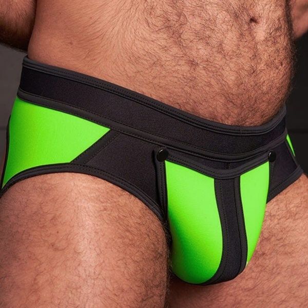 Neo All Access Brief Green Lime Mr-S-Leather 32619
