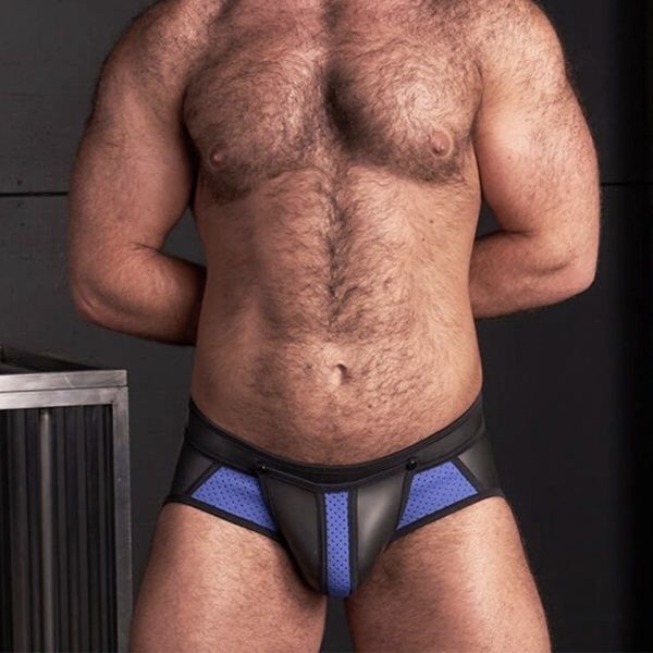 Neo Air Mesh All Access Brief Blue Mr-S-Leather 32660