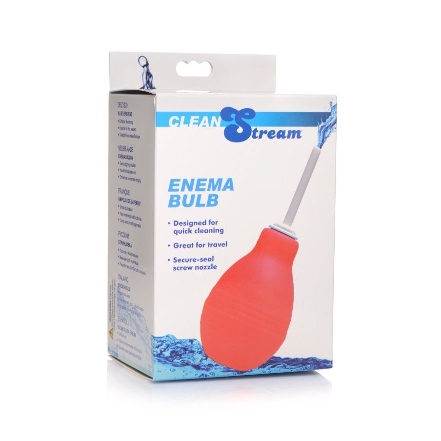 Cleanstream Enema Bulb Red 230ml Cleanstream 35941