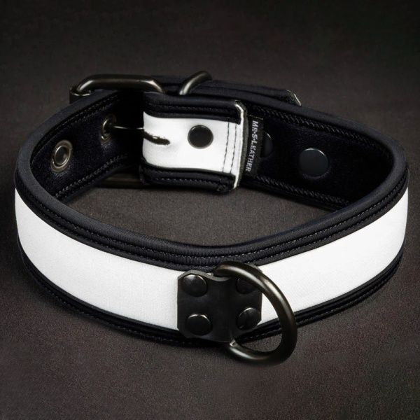 Halsband Neo Bold Puppy Collar Weiß Mr-S-Leather 35953