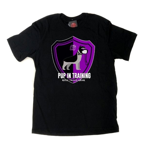 Pup In Training Purple T-Shirt ROUGH TRADE GEAR 37997